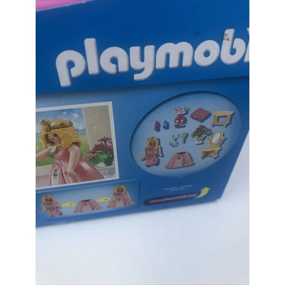 Playmobil Princess Vanity Carry Case pink set 5650 new sealed